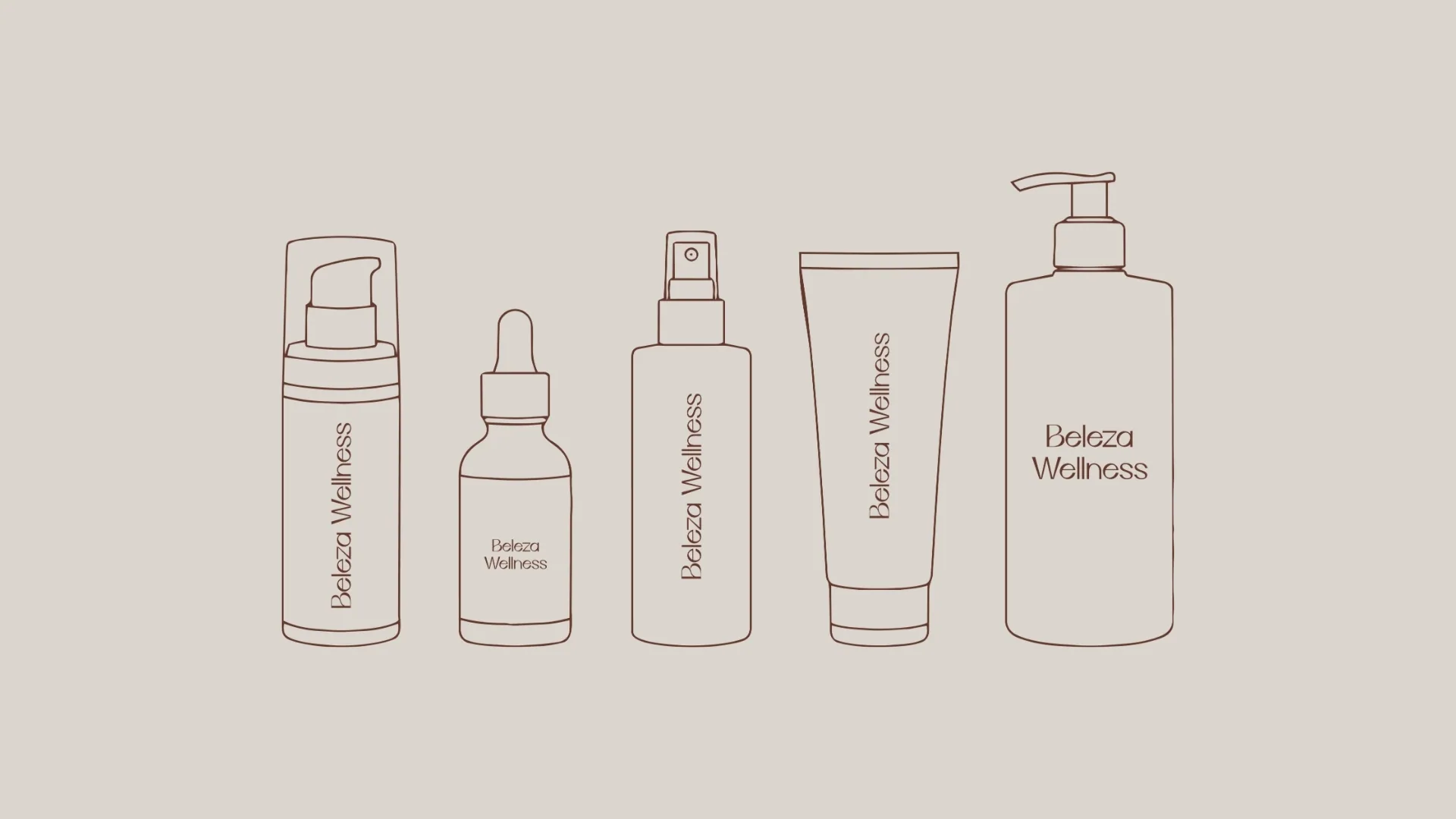 Linha visual Beleza Wellness