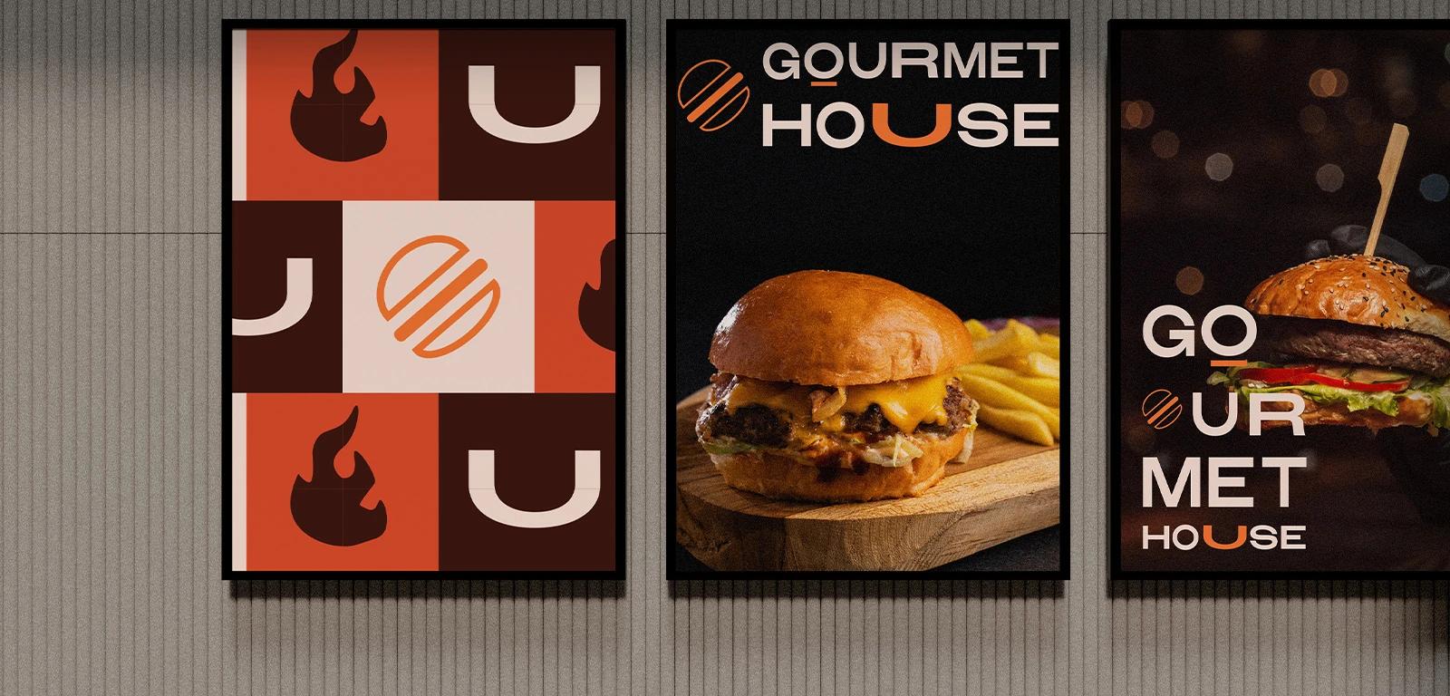 Aplicações e universo visual Gourmet House