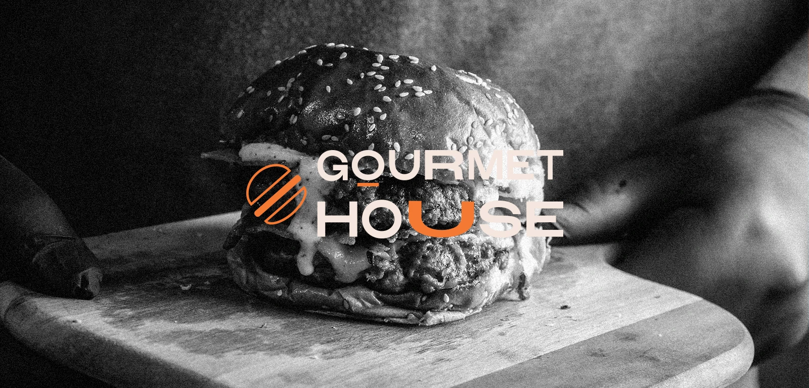 Projeto de branding Gourmet House desenvolvido pela Revee Brand