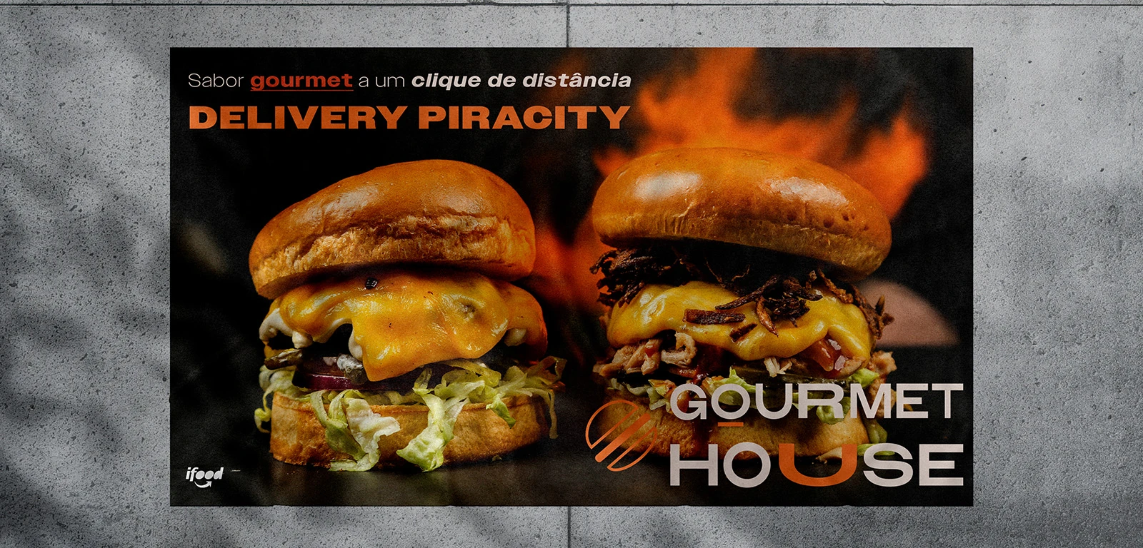 Campanha de delivery Gourmet House
